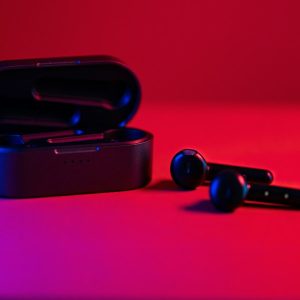 EchoSync True Wireless Matte Black Earbuds
