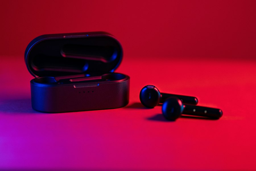 EchoSync True Wireless Matte Black Earbuds