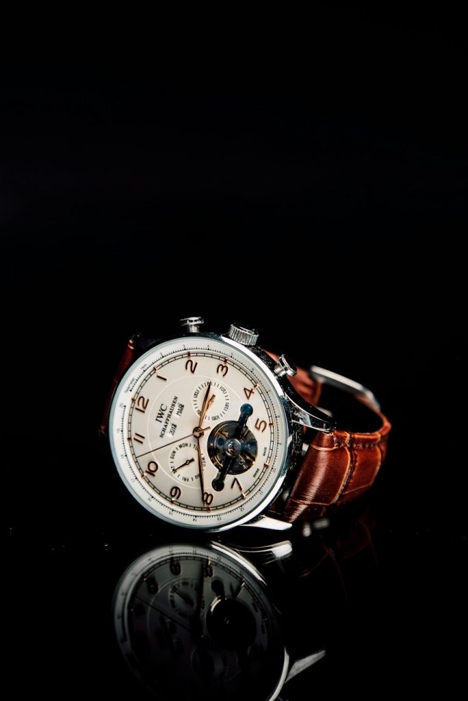 Zenith Luxe Leather Strap Smartwatch